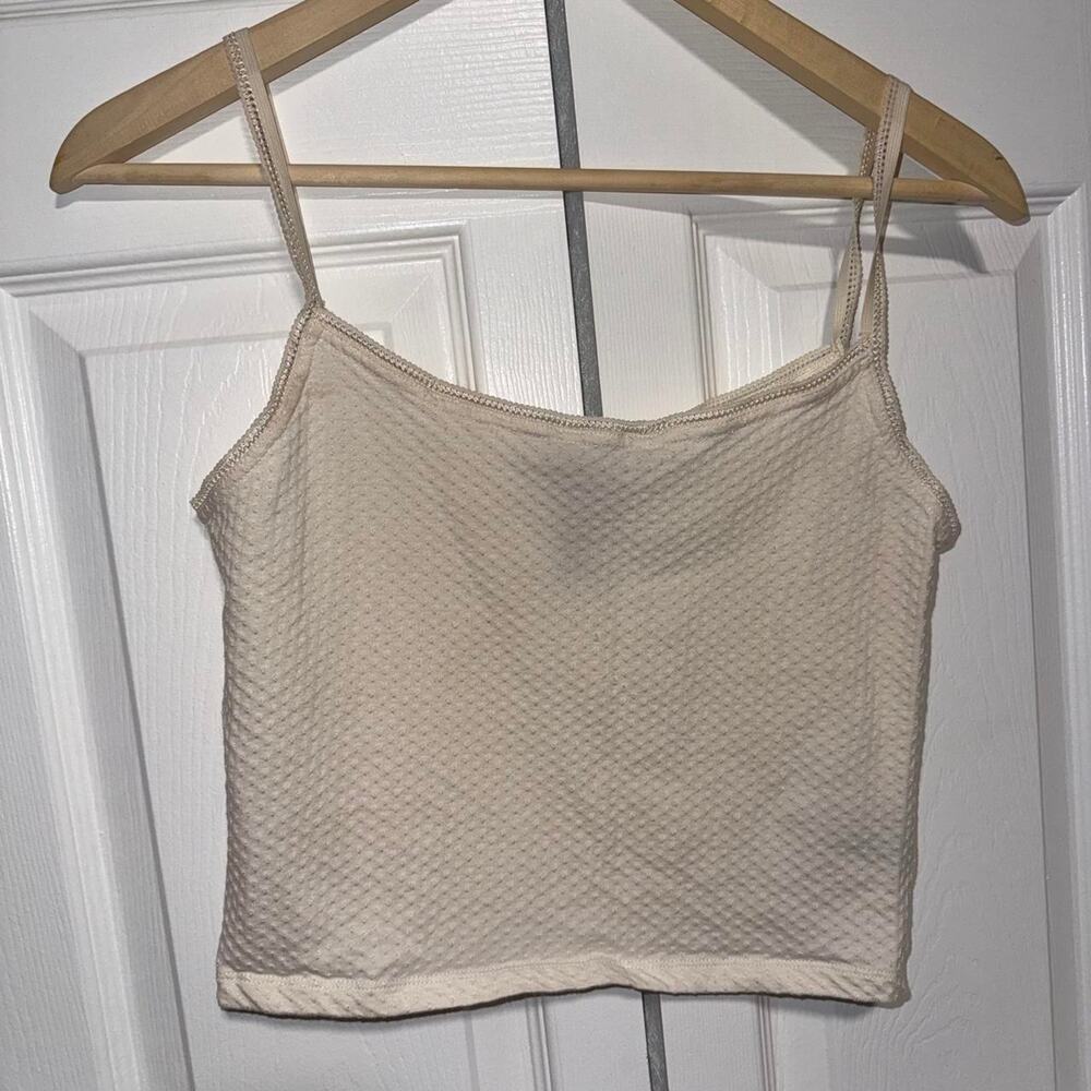 Vintage 1990s textured ralph lauren cami top size large